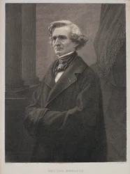 Hector Berlioz engraved by Metzmacher