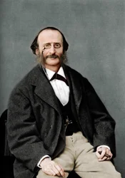 Jacques Offenbach, German-born French composer, cellist and impresario of the romantic era
