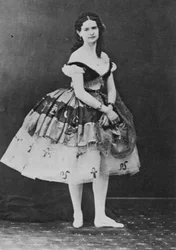 Maria Surovshchikova-Petipa, Russian Ballet Dancer, c1861