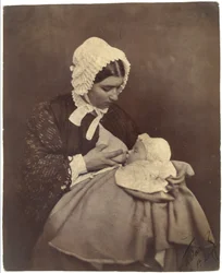 Paul Nadar at the Breast of His Wet Nurse
