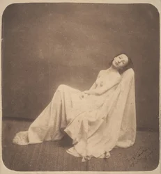 Seated Model, Partially Draped