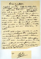 Letter from Napoleon Bonaparte to his brother Joseph, 25th July 1798
