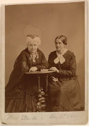 Elizabeth Cady Stanton and Susan B. Anthony