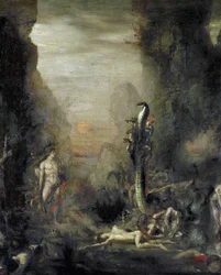 Hercules and the Lernaean Hydra, after Gustave Moreau