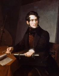 Portrait of Felice Schiavoni