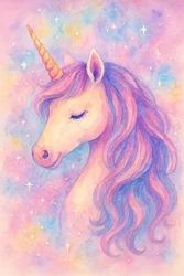 Dreamy Pastel Unicorn