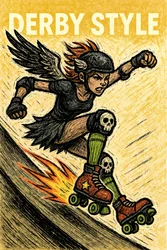 Fierce Derby Skater
