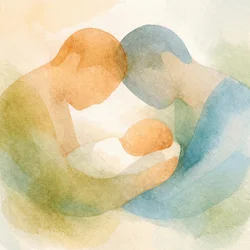 Tender Family Moment
