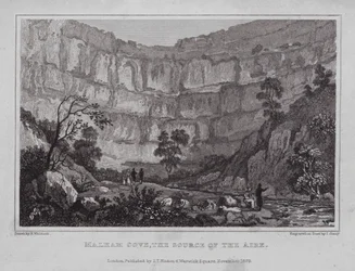 Malham Cove, the Source of the Aire