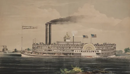 High Pressure Steamboat Mayflower