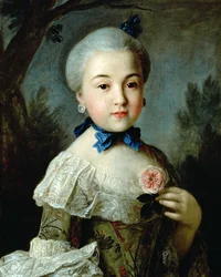 Portrait of Princess Charlotte Sophia, wife of King George III