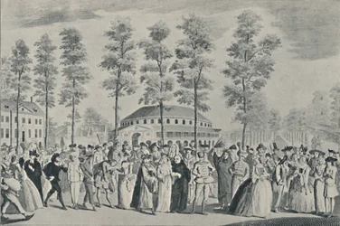 The Jubilee Ball at Ranelagh Gardens, April 26th, 1749