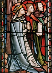 Christ in Majesty attended by Saints (detail)