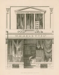 Shop Front for W H Ablett, Outfitting Warehouse, Cornhill, London