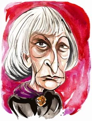 Elisabeth Lutyens - Colour Caricature