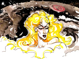 Le Grand Macabre - illustration to comic opera by György Ligeti (1978)