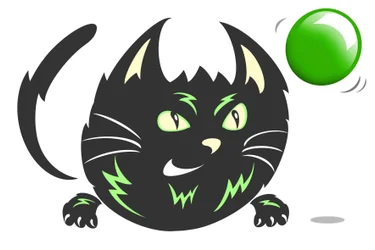 Zap Cat - Caricature