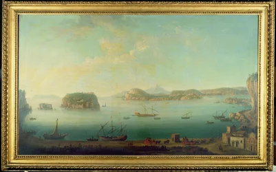 A View on the Coast near Naples with the Islands of Nisida, Procida, Ischia and Capri, c.1780