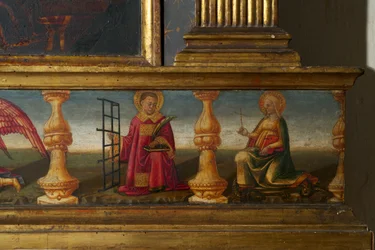 Detail from Coronation of the Virgin