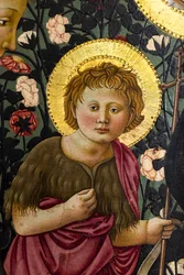 The Virgin Mary, St. John and Two Angels Adoring the Christ Child