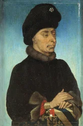 Portrait of John the Fearless, Duke of Burgundy, Mid 15th century