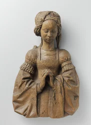 Panel from an organ case, c. 1510-20