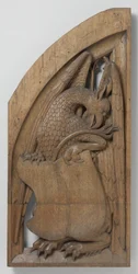 Panel from an Organ Case