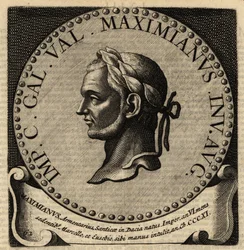 Portrait of Roman Emperor Maximian