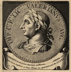Portrait of Roman Emperor Valerian