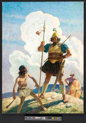 David and Goliath, c. 1939