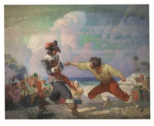 The Duel on the Beach