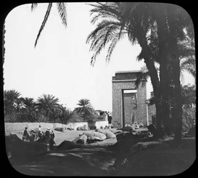 Avenue of Sphinxes, Karnak, Egypt, c. 1890