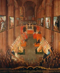 Opening Session of Council of Trent in 1545