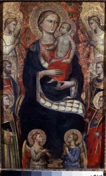 Virgin and Child with Saints and Angels