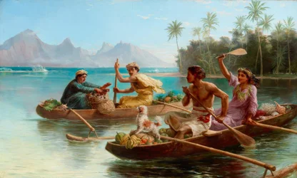 N. Chevalier, Race to the Market, Tahiti