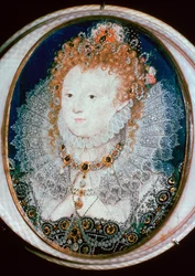 Miniature portrait of Queen Elizabeth I