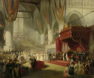 The Inauguration of King William II, Amsterdam