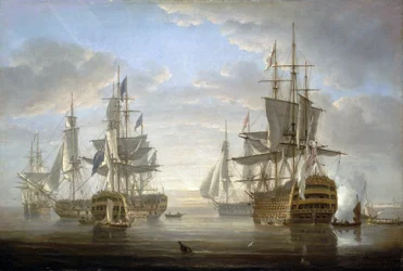 The Fleet of Warships in which Horatio Nelson was a Captain during the Revolutionary and Napoleonic Wars