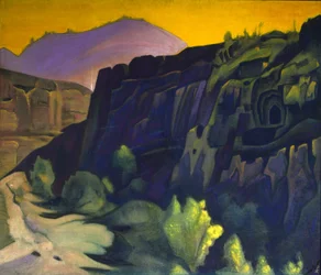 Ajanta Caves, 1938