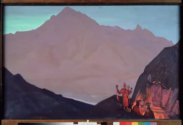 Chenrezig (Bodhisattva of Compassion Dedicated to the Dalai Lama, or Avalokiteshvara)