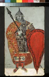 Costume Design for the Opera Prince Igor by Alexander Borodin
