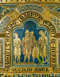 Joab assassinates Abner, former general of King Saul, who went over to King David