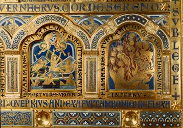 Verdun Altar by Nicolas de Verdun (ca.1130/50-1205): Detail (12th century)