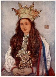 A Hardanger Bride, 1905