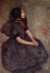 A Zeeland Girl, 1904