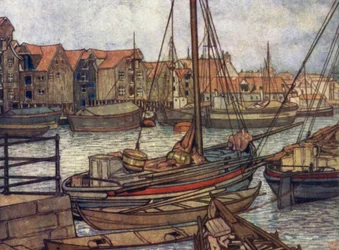 Norway: Bergen Boats and Warehouses