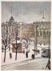 The Houses of Parliament, Christiania, 1905