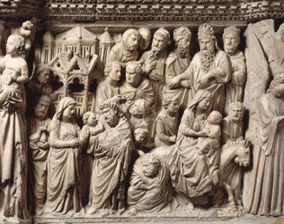 Presentation of the Temple and Flight into Egypt (Detail)