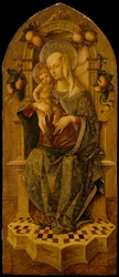 Madonna and Child Enthroned, c.1475-90