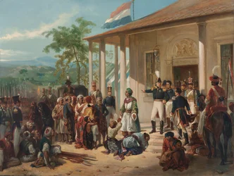 The Submission of Prince Dipo Negoro to General De Kock